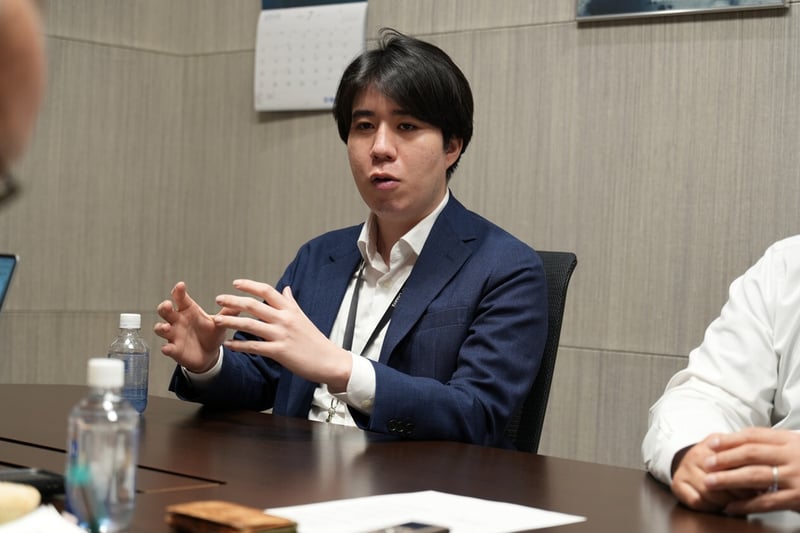 カーボンリムーバル事業チームの原田康平