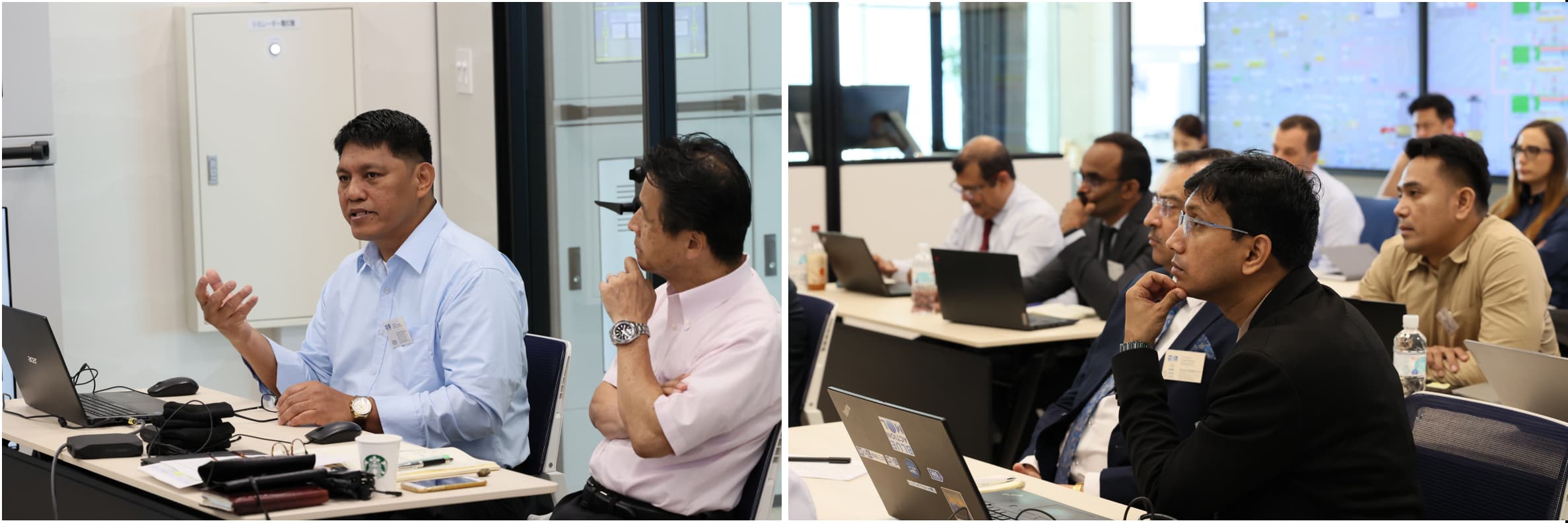 ファシリテーターによる熱心な講義の様子