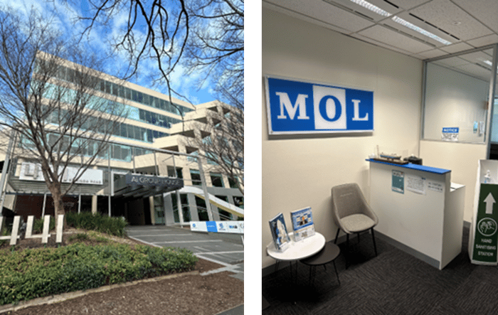 MOL SHIPPING (AUSTRALIA) PTY LTD.　Office