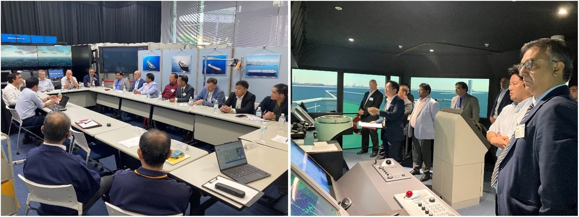 新シナリオについて協議する様子