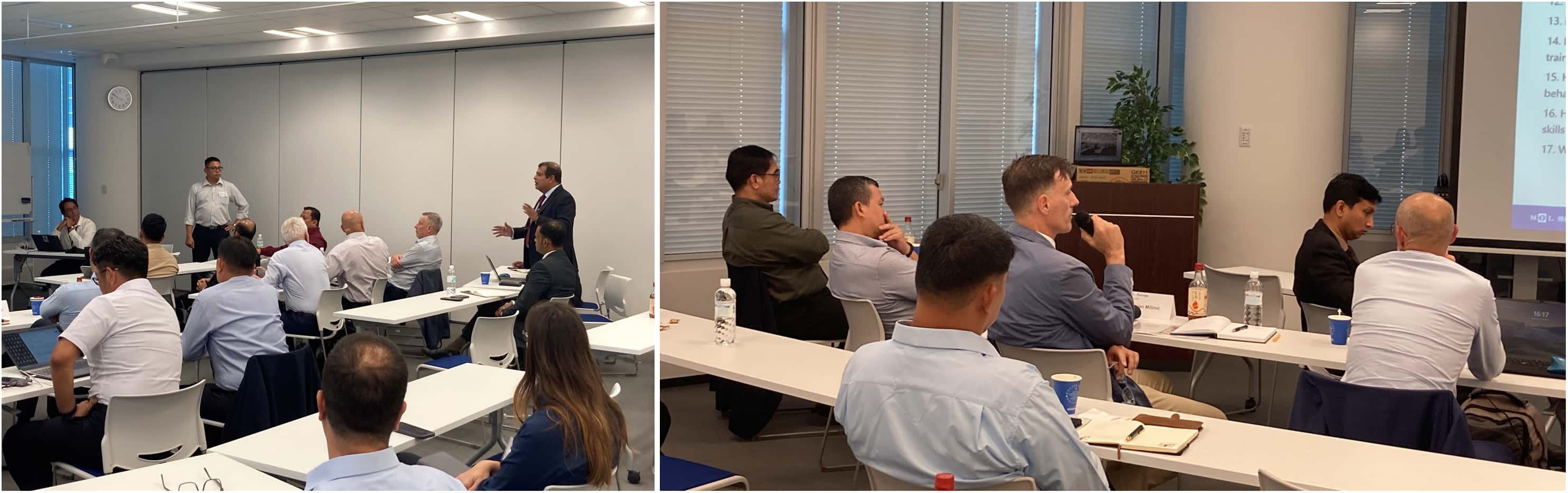 次世代のリーダーの育成について熱心な議論が交わされました