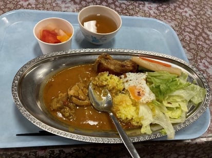 毎週金曜日に提供されるカレー