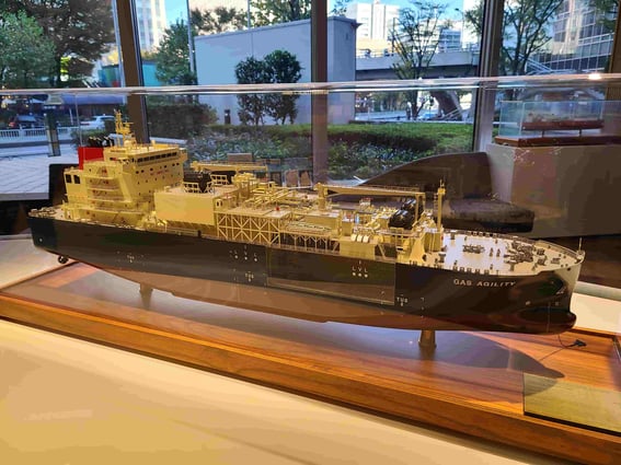 Gas Agility, the World's Largest LNG Bunkering Vessel