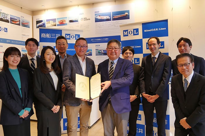 ClassNKによる妥当性評価声明書授与式