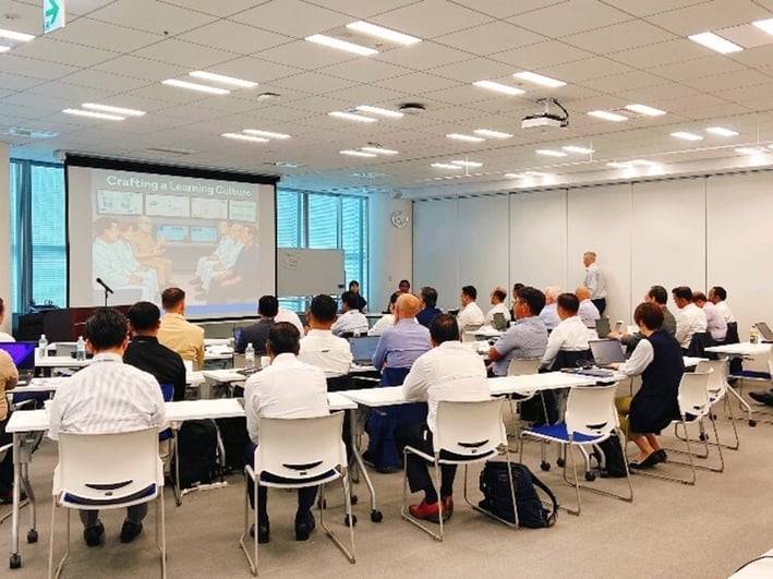 Crafting a Learning Cultureの講義の様子