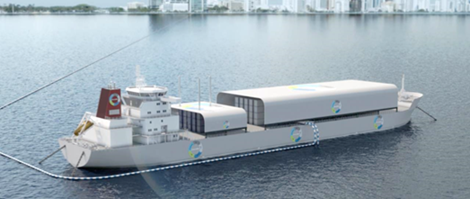 Floating Desalination Vessel