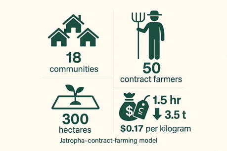 Jatropha-contract-farming model