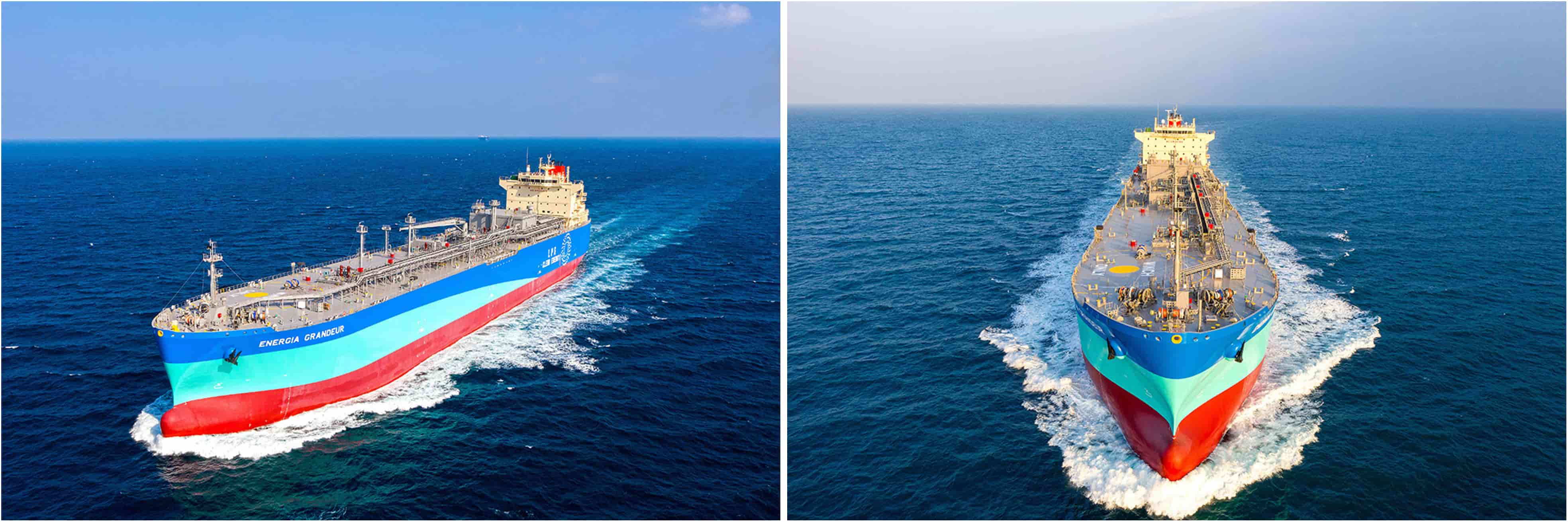 LPG燃料新造LPG・アンモニア運搬船「ENERGIA GRANDEUR」