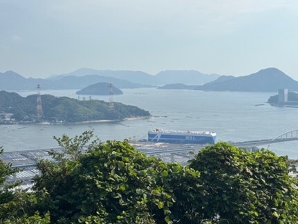 MOLアンバサダー 広島編5 広島港の自動車船(右舷)