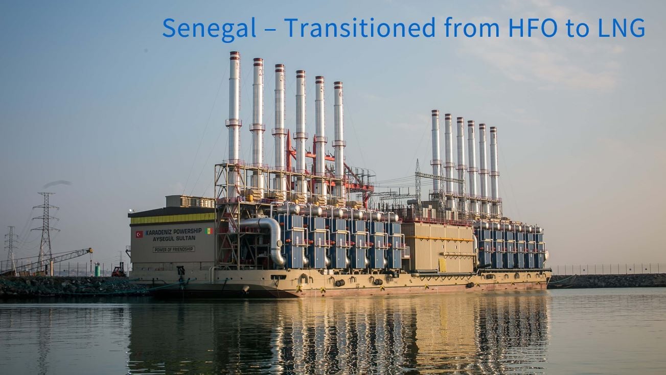 MOLs power ship project in Senegal