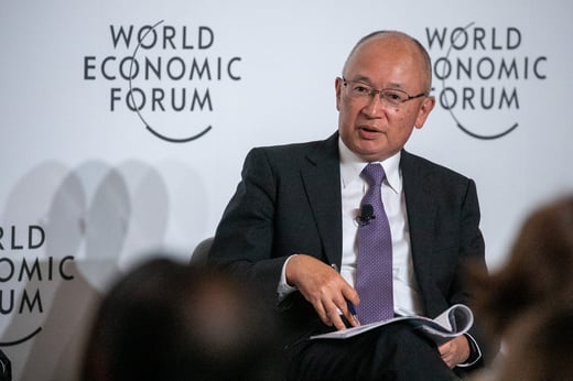 Mitsui OSK Lines CEO Takeshi Hashimoto