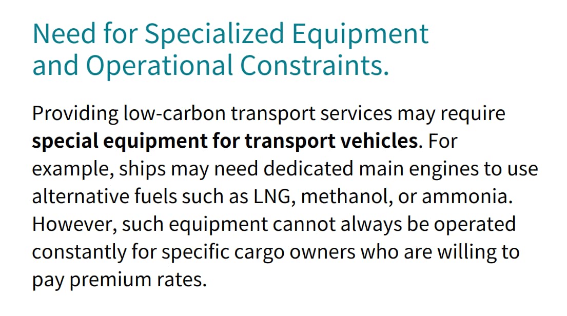 Need for specialized equipment and operational constraints