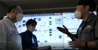 MOL & DSME CRP FSRU　demonstration5