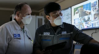 MOL & DSME CRP FSRU　demonstration6