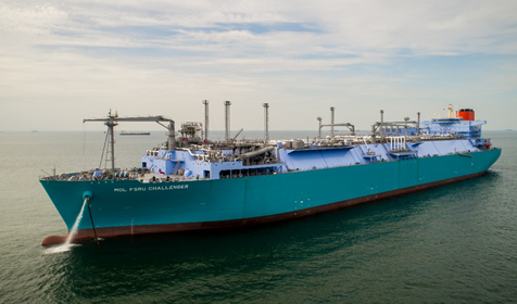 Report from Captain of the world's largest FSRU, MOL FSRU Challenger
