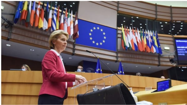 green recovery Ursula von der Leyen