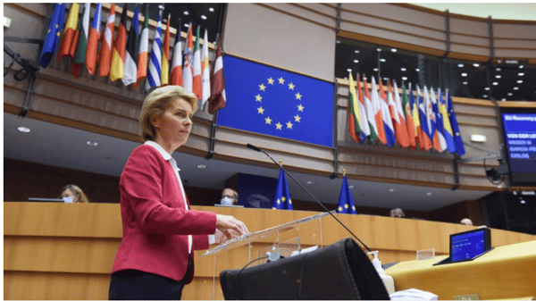 green recovery Ursula von der Leyen