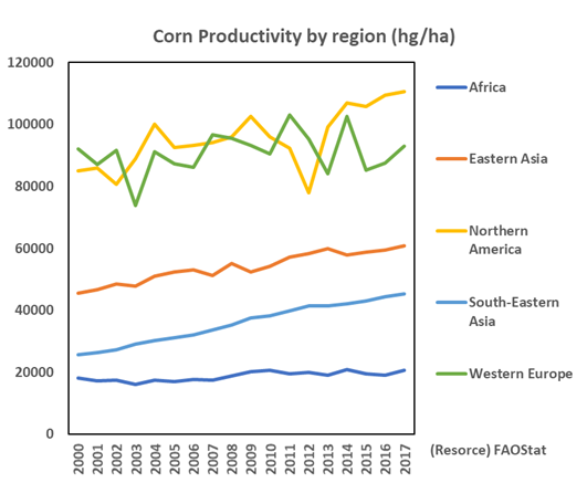 Corn Productivity in Africa