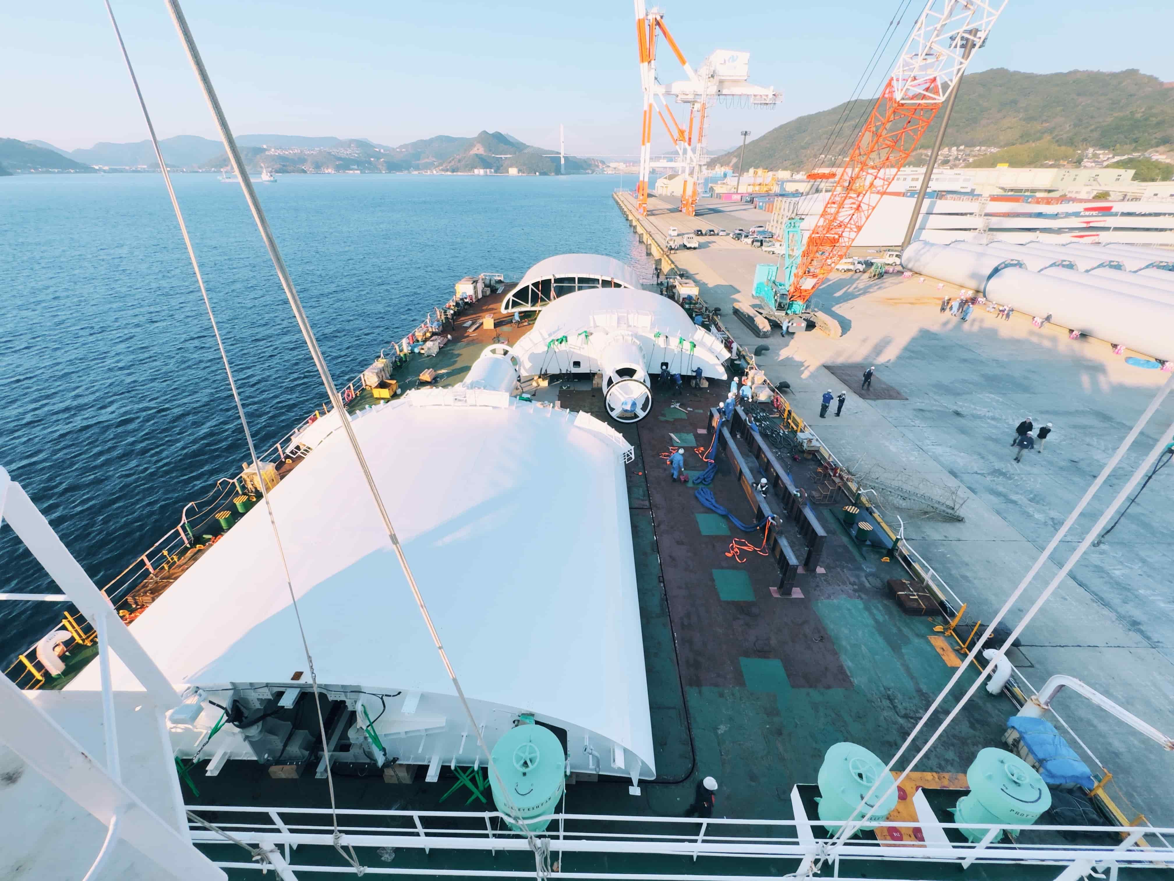 ウインドチャレンジャー積み付け 甲板 (1)