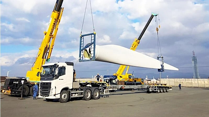 風力発電設備輸送