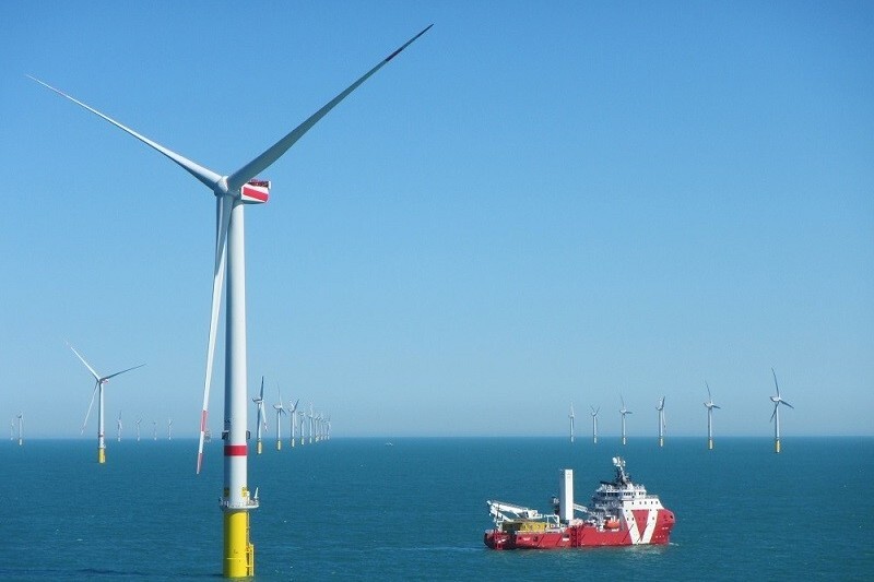 Borkum Riffgrund 2 project洋上ウィンドファーム(Power Technology誌ニュースより)
