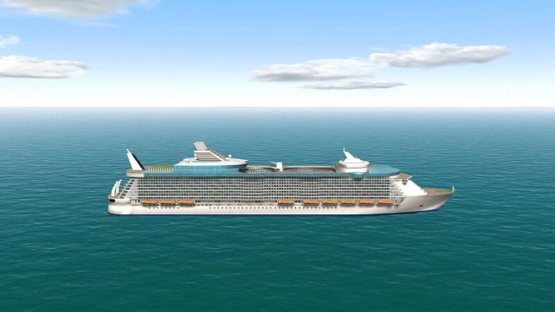 Large Cruise Ship