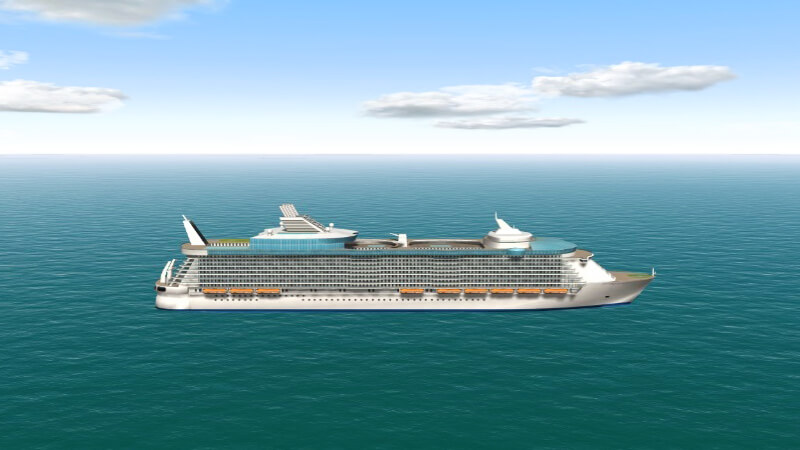 Large Cruise Ship