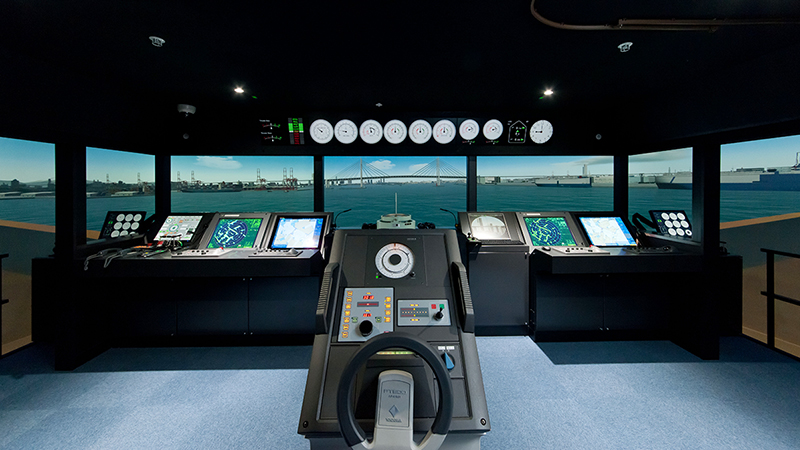 360-degree full mission simulator